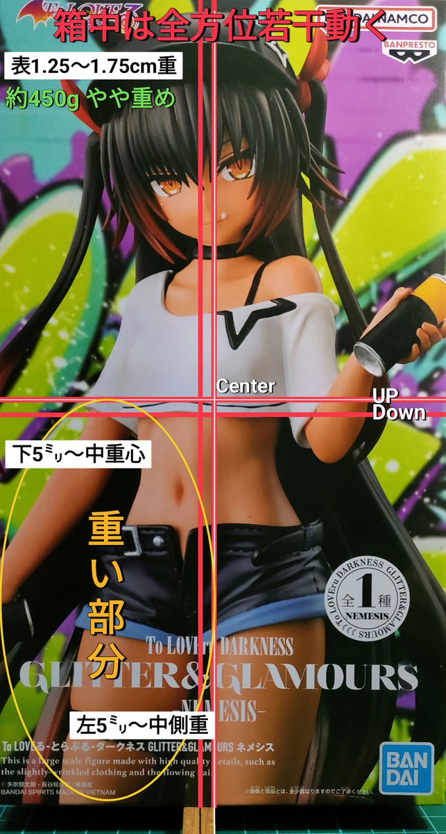 重心情報 To LOVEる とらぶる ダークネス GLITTER&GLAMOURS ネメシス