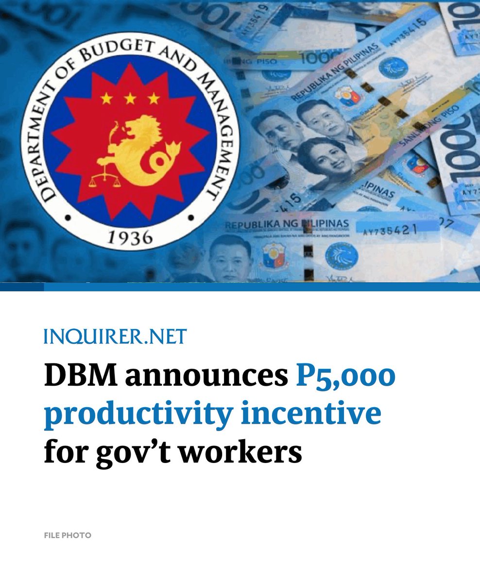 The Department of Budget and Management (DBM) on Thursday announced the  grant of the Fiscal Year (, image size:988x1200
