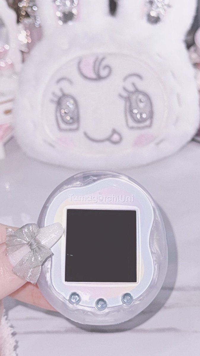 たまごっちユニ カスタム済み 美品✨ たまごっちuniカスタム🩵ྀི🩷ྀི