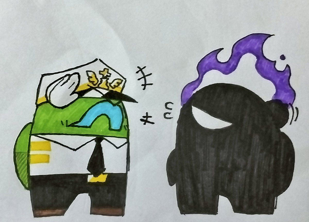 <a href="/BlackBao7/">Black Impostor</a> Captain Lime "Thanks for chose mine! Friend of Yellow is friend of mine, I don't mind if you also imposter teammate!"