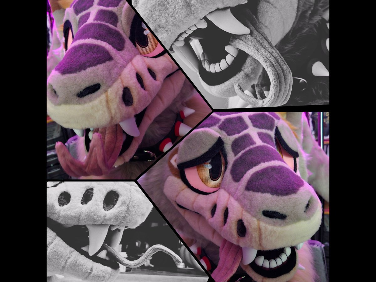 Quick late night photoshoot of Stacks the Nightstalker. More pics soon I promise! Been cooking up some good stuff with Stacks 💫
Character belongs to @stacksonstax.bsky.social 
Made on altered <a href="/DireCreatures/">DireCreatures</a> base
#nightstalker #fallout #fursuit #wipwesnesday