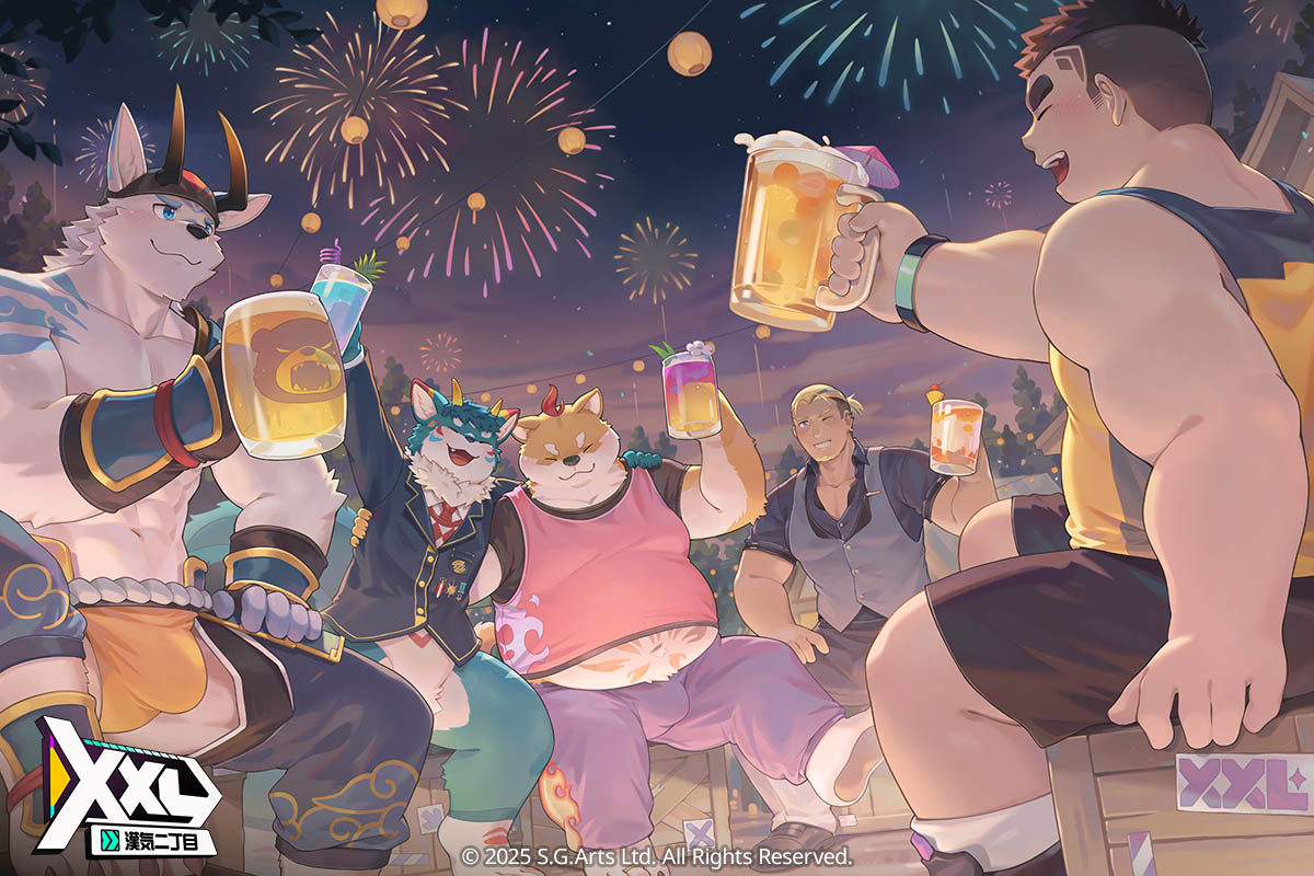 XXL 漢気二丁目 tweet media