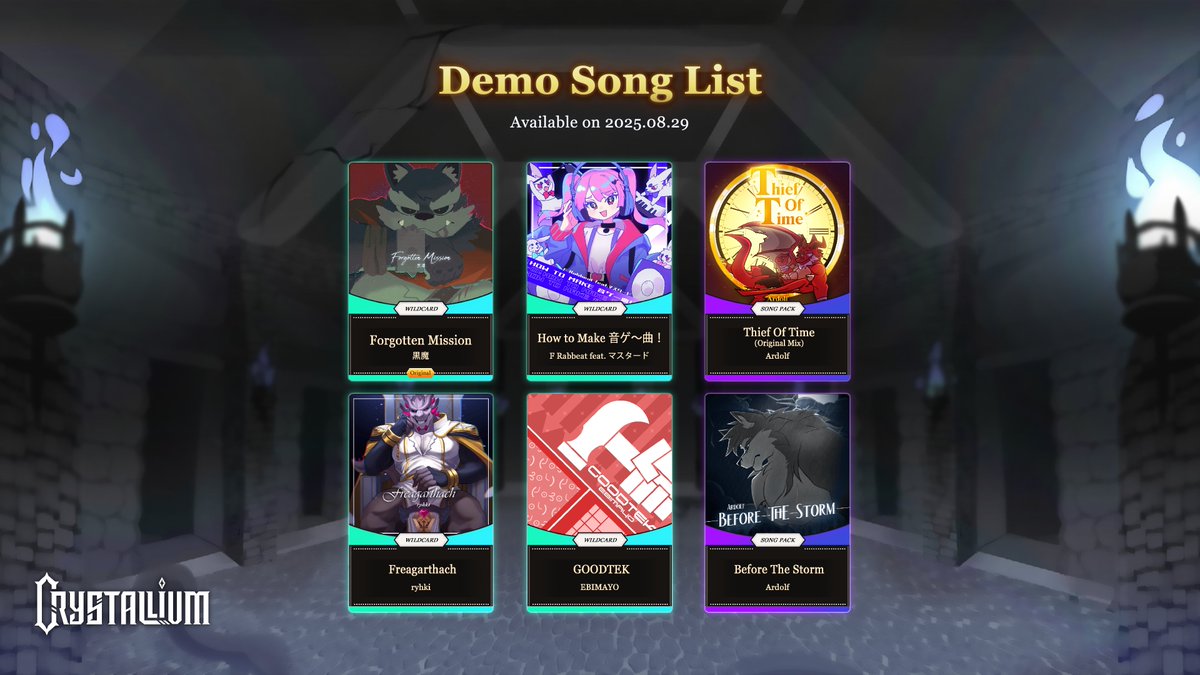 Crystallium (Demo Available NOW!) tweet media