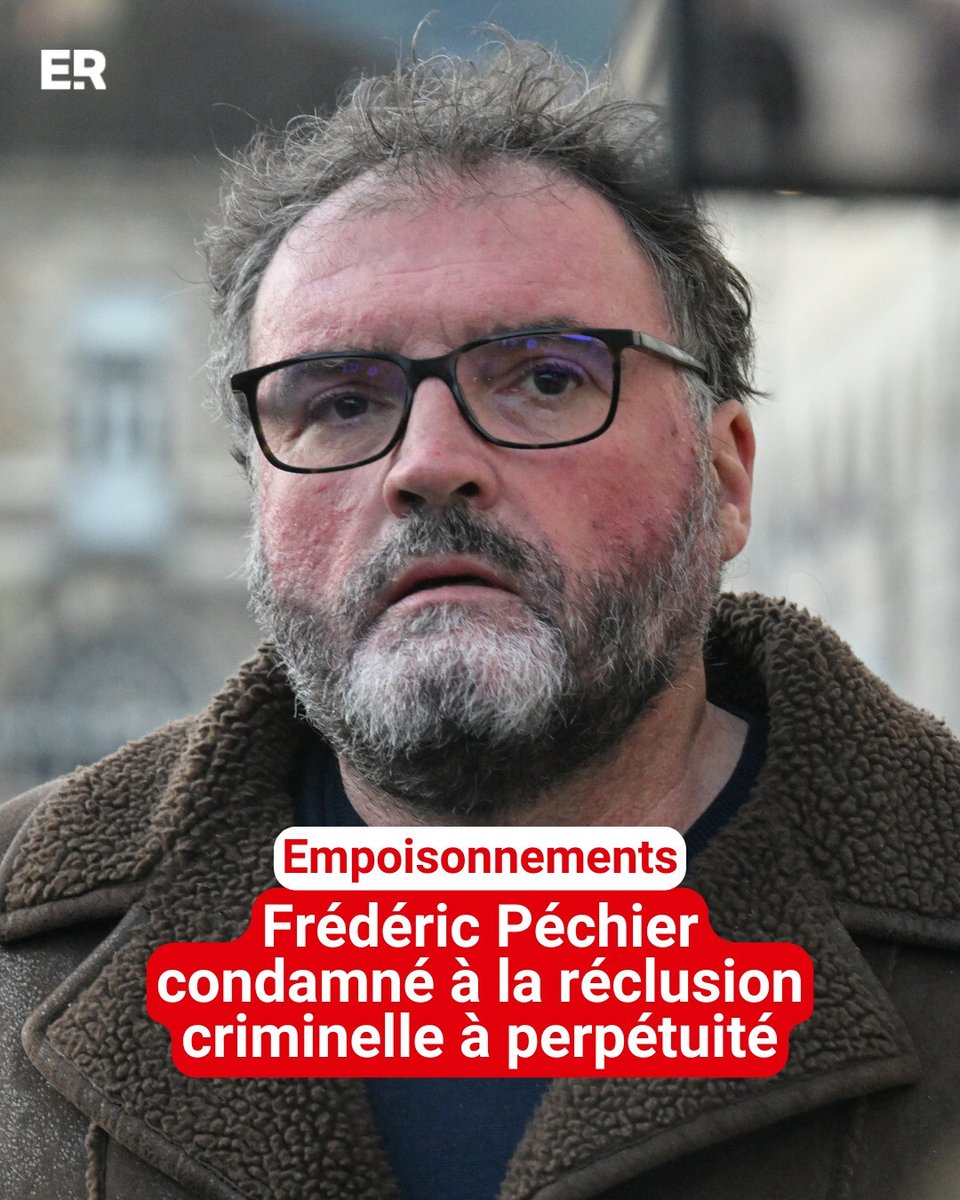 🔴 Le verdict est tombé : le Dr Frédéric Péchier condamné à la réclusion criminelle à perpétuité, assortie d'une période de sureté de 22 ans

Les dernières infos en direct de la cour d’assises du Doubs ➡️ l.estrepublicain.fr/xhz