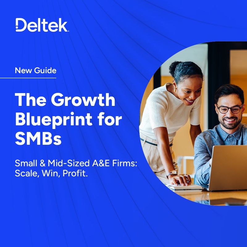 Deltek_Intl's tweet image. 🏗️ A&amp;amp;E firms – Ready to scale smarter?

📘 The Growth Blueprint is your ultimate guide to winning more work, delivering profitable projects, and leveraging technology for sustainable growth: ow.ly/WqH750XK83y

#Architecture #Engineering #DeltekProjectNation