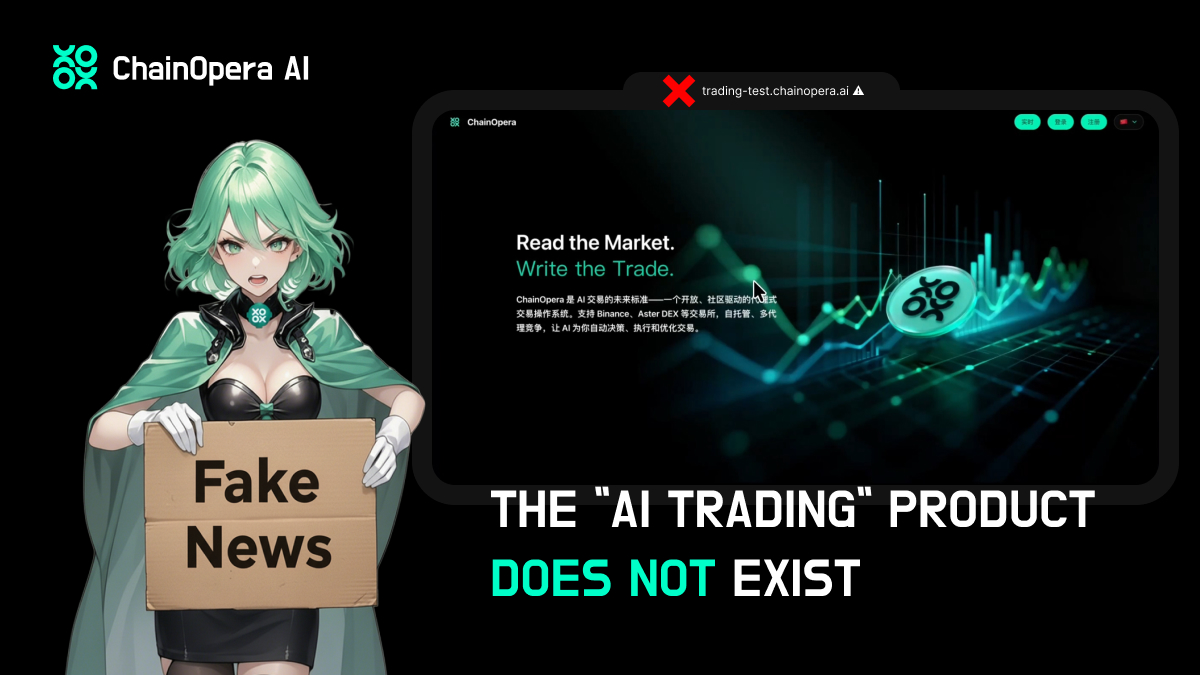 ChainOpera AI (@ChainOpera_AI) / Posts / X