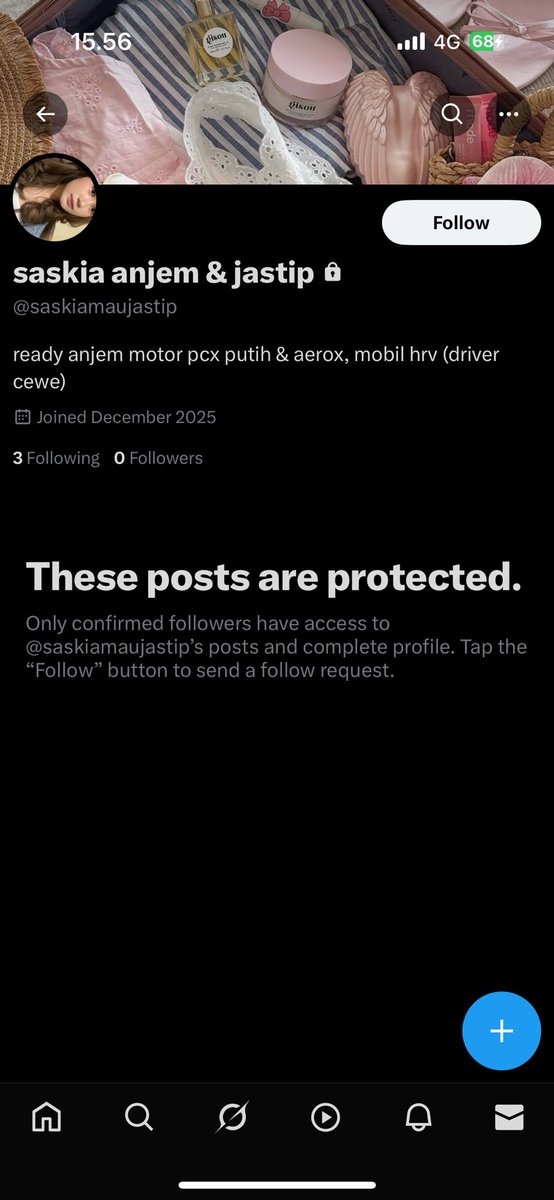 ronanche's tweet image. najis ngescam wkwkww untung blm bayar @saskiamaujastip