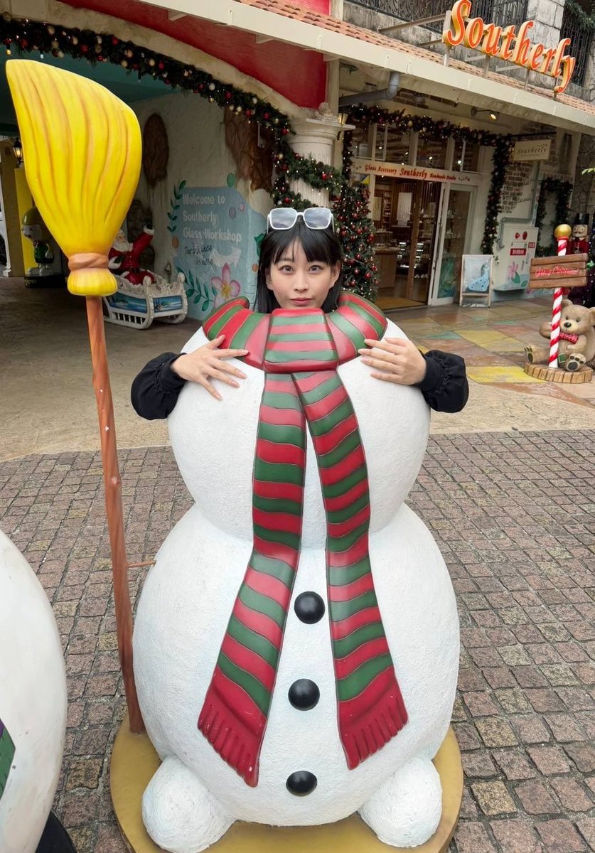 こっちでも雪だるま⛄❄