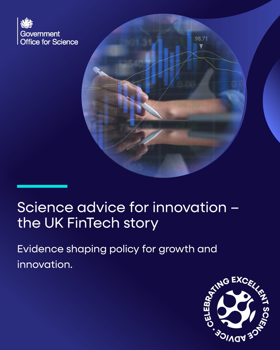 uksciencechief's tweet photo. #DidYouKnow that @uksciencechief's advice helped launch the world's 1st financial regulatory sandbox?

A report by the GCSA led to @TheFCA setting up the sandbox, boosting the UK's position as a global FinTech hub.

Link to the report in comments. 

#CelebratingScienceAdvice https://t.co/1dESQhVqwu