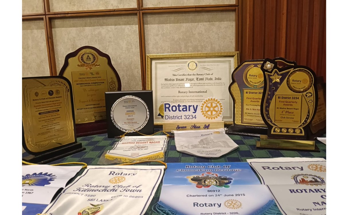 RCbesantnagar's tweet photo. Rotary Club of Madras Besant Nagar.
Official Visit of District Governor on 17th December 2025. https://t.co/bONrSKObH8