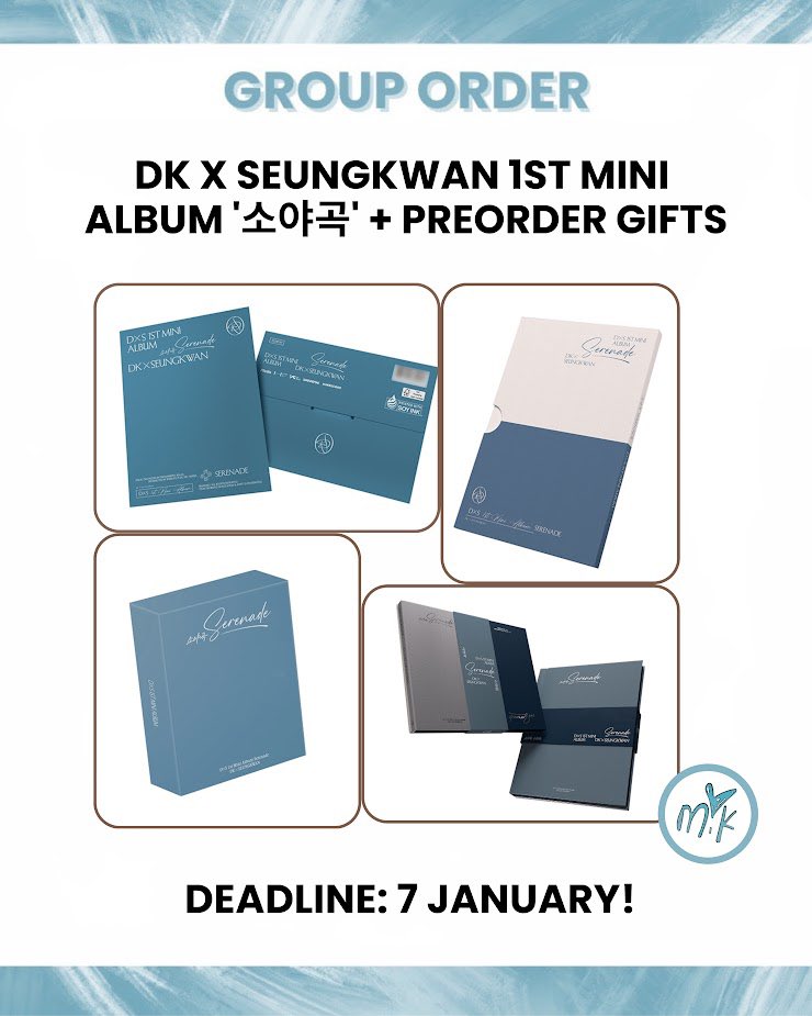 🇮🇹🇪🇺[#GO] #SEVENTEEN DK X SEUNGKWAN - 1st Mini Album '소야곡