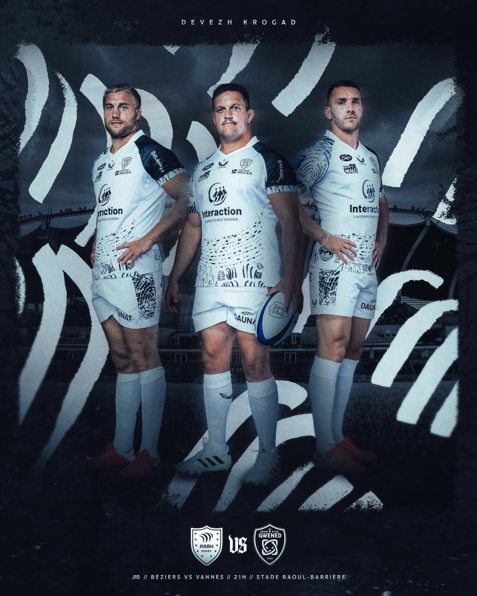 𝐃𝐞𝐯𝐞𝐳𝐡 𝐊𝐫𝐨𝐠𝐚𝐝 ⚔️

Nous sommes à Béziers, dans le magnifique Stade Raoul-Barrière, pour cet ultime rendez-vous de l'année 💥

Coup d’envoi à 21h 👊 

#FiertéBretonne
