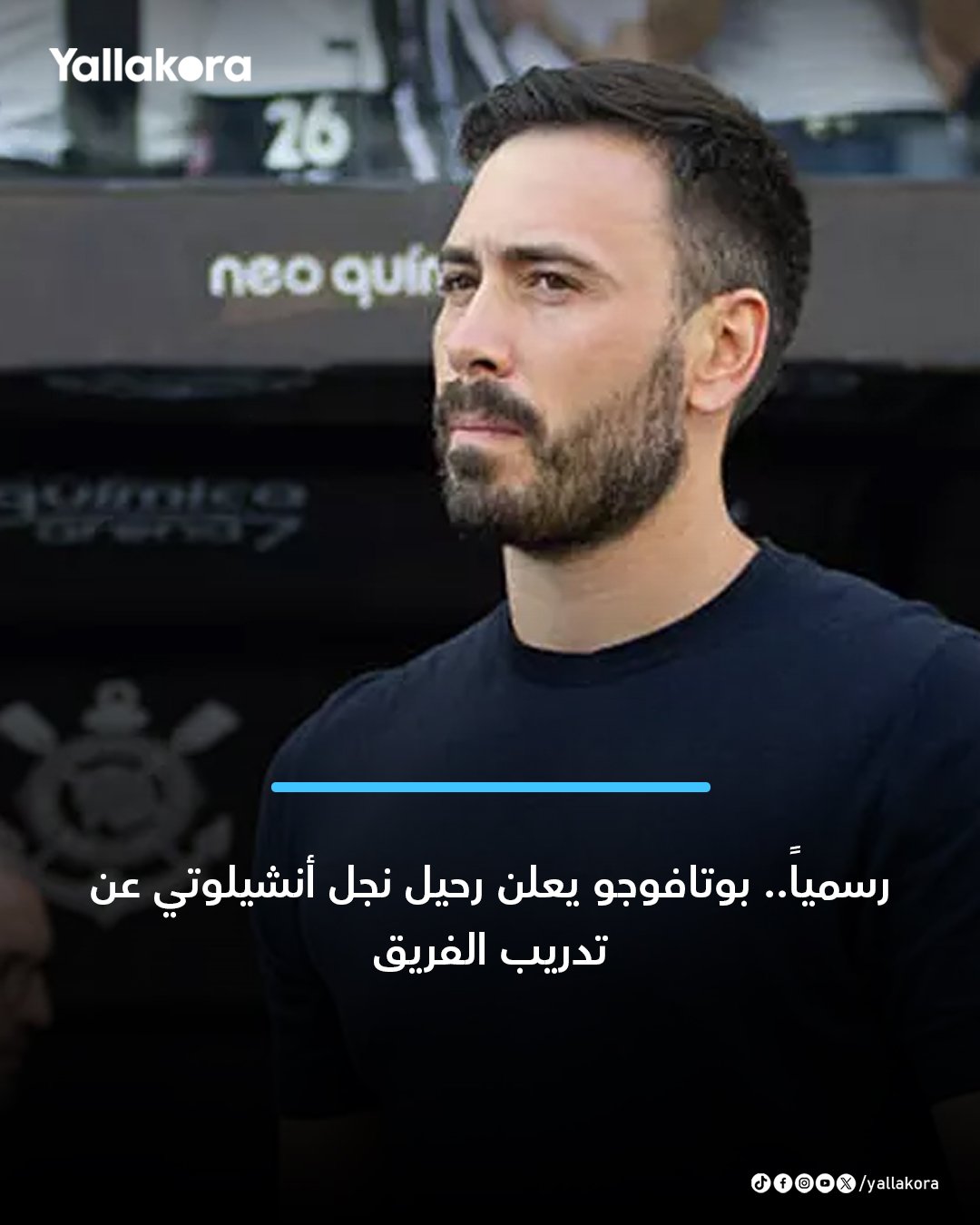 رسمياً.. بوتافوجو يعلن رحيل دافيد أنشيلوتي من تدريب الفريق 