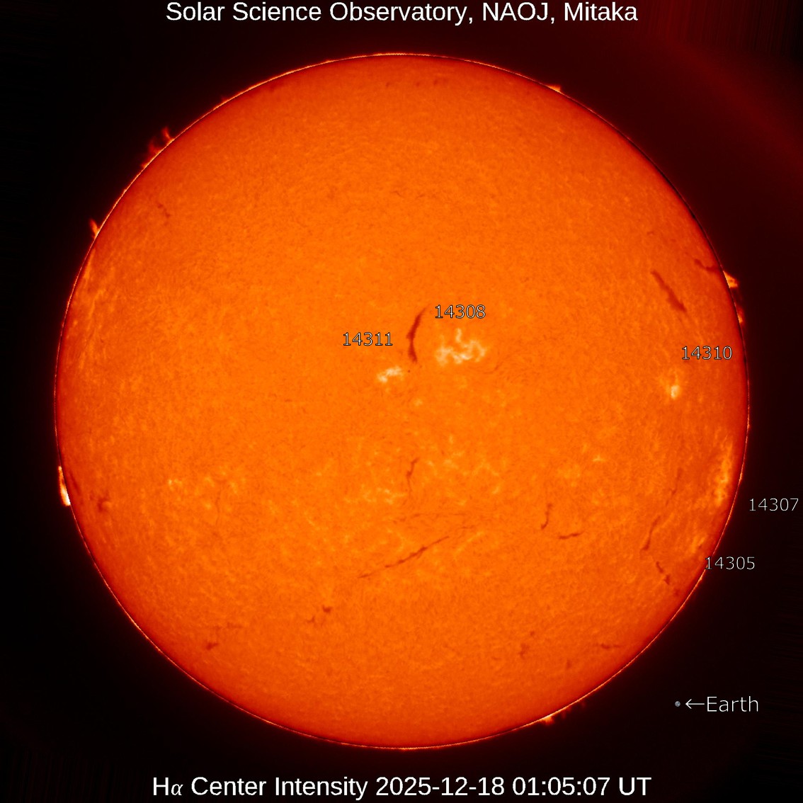 太陽の赤点 太陽の赤点 115944: 2024/12/06太陽 by junneko - 天体写真ギャラリー