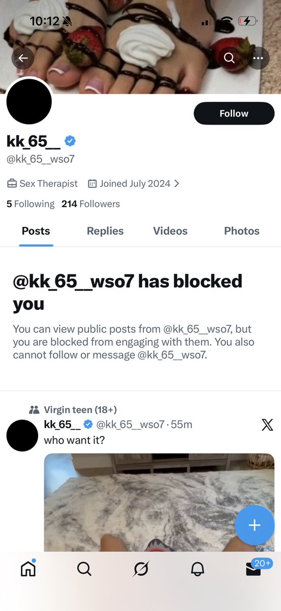 RandomDcEater's tweet image. Careful with that loser he's trying to catfish you