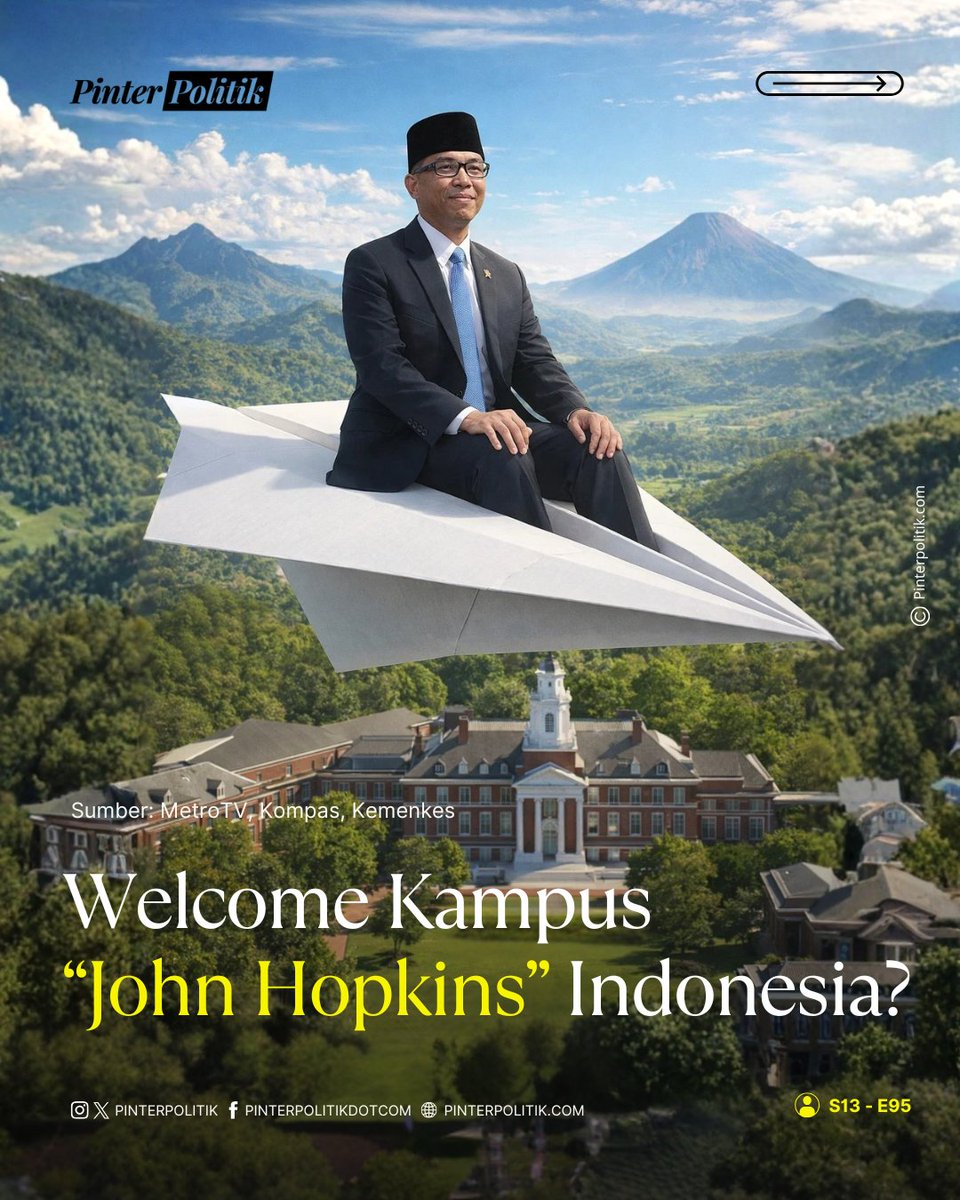 pinterpolitik's tweet image. Apakah menurut kalian membawa model pendidikan ala kampus John Hopkins akan mengubah kedokteran di Indonesia? Share di kolom komentar ya!

#kedokteran #dokter #mendiktisaintek #prabowo #pinterpolitik #kampus
