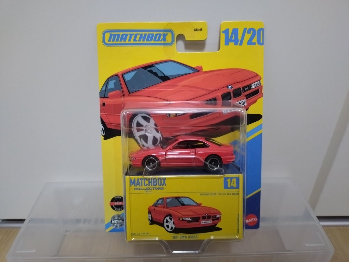 MATCHBOXコレクターズ 1994 BMW 850CSi こちらも店頭でちらほら見かけ