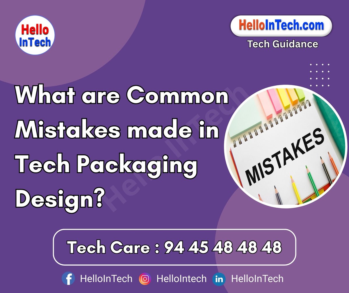 HelloIntec13514's tweet image. What are common mistakes made in tech packaging design?

If you would like more information, please visit the page.
hellointech.com/what-are-commo…

#hellointech #techpackaging #designmistakes #packagingdesign #productpackaging #techdesign #userexperience #sustainablepackaging