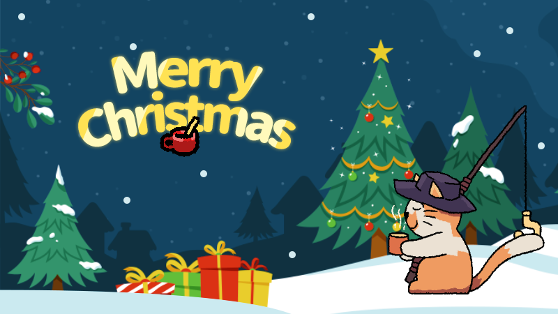 FFishingJourney's tweet photo. Remember Fischer? 
New free fishing map update—collect rare shiny fish, meet cute animal NPCs, and enjoy dynamic weather with lofi sounds. Wallpaper mode supported. 

30% off Winter Sale + Christmas outfits coming!
👉https://t.co/s0bV5hdTxf

#CozyGames #FishingGame #SteamSale https://t.co/kQYzb1Xodz