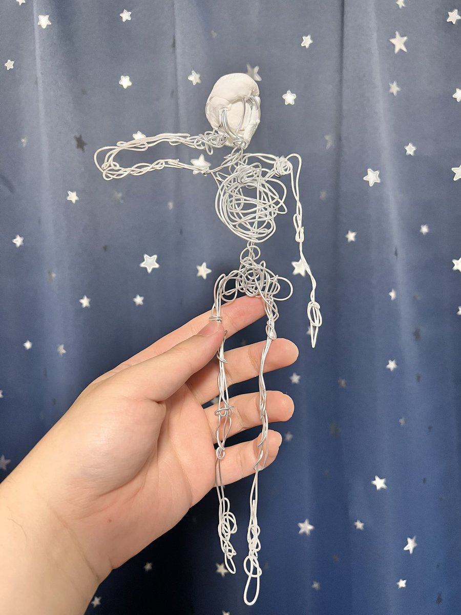「レゼのフィギュア高くて買えないから 自分で作るお」|外販梅干しミッチェルのイラスト