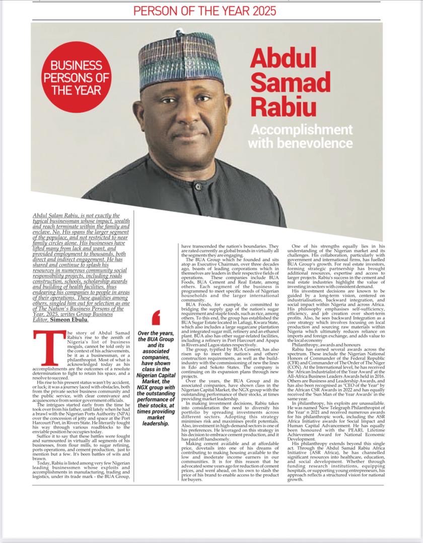 realFemiOtedola's tweet photo. Nation’s Business People of the Year… in Good Company ✍🏾 F.Ote💲 https://t.co/W7GFpIBtKX
