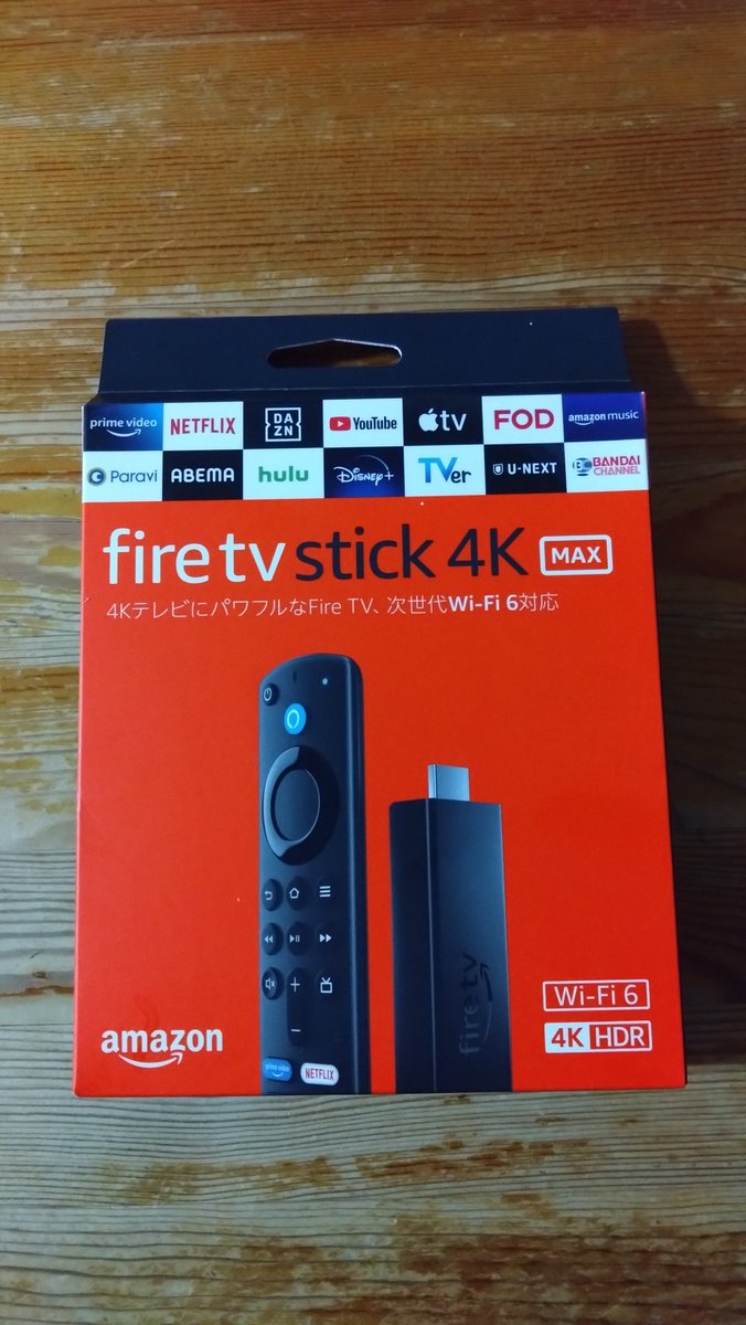 未開封　Fire TV Stick 4K Max amazon（アマゾン） Fire TV Stick 4K Max 第2世代 Amazon B0BW37QY2V