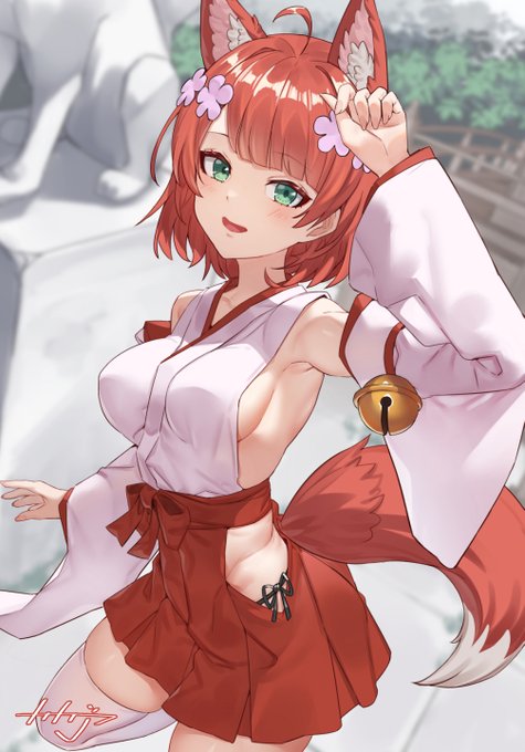 skebで描いたマネちゃんさん! #見て七宮 #なこスケッチ