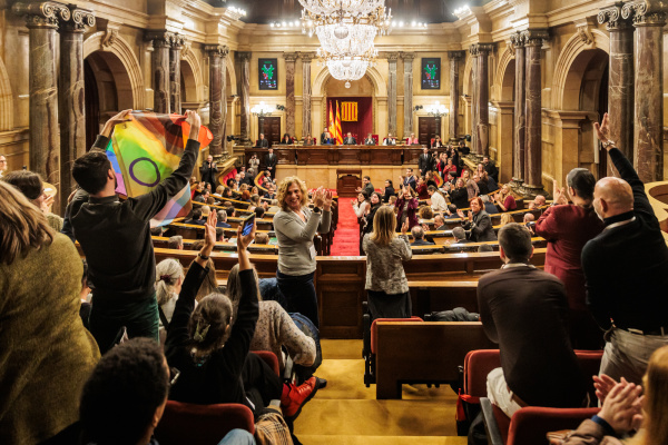 🌈 Fem un pas endavant per enfortir els drets i les llibertats de les persones LGBTI.

🗳 El <a href="/parlamentcat/">Parlament de Catalunya</a> aprova una nova llei que reforça l'autodeterminació de gènere i el règim sancionador i amplia la protecció en casos de vulnerabilitat múltiple. gen.cat/3KDV4S1