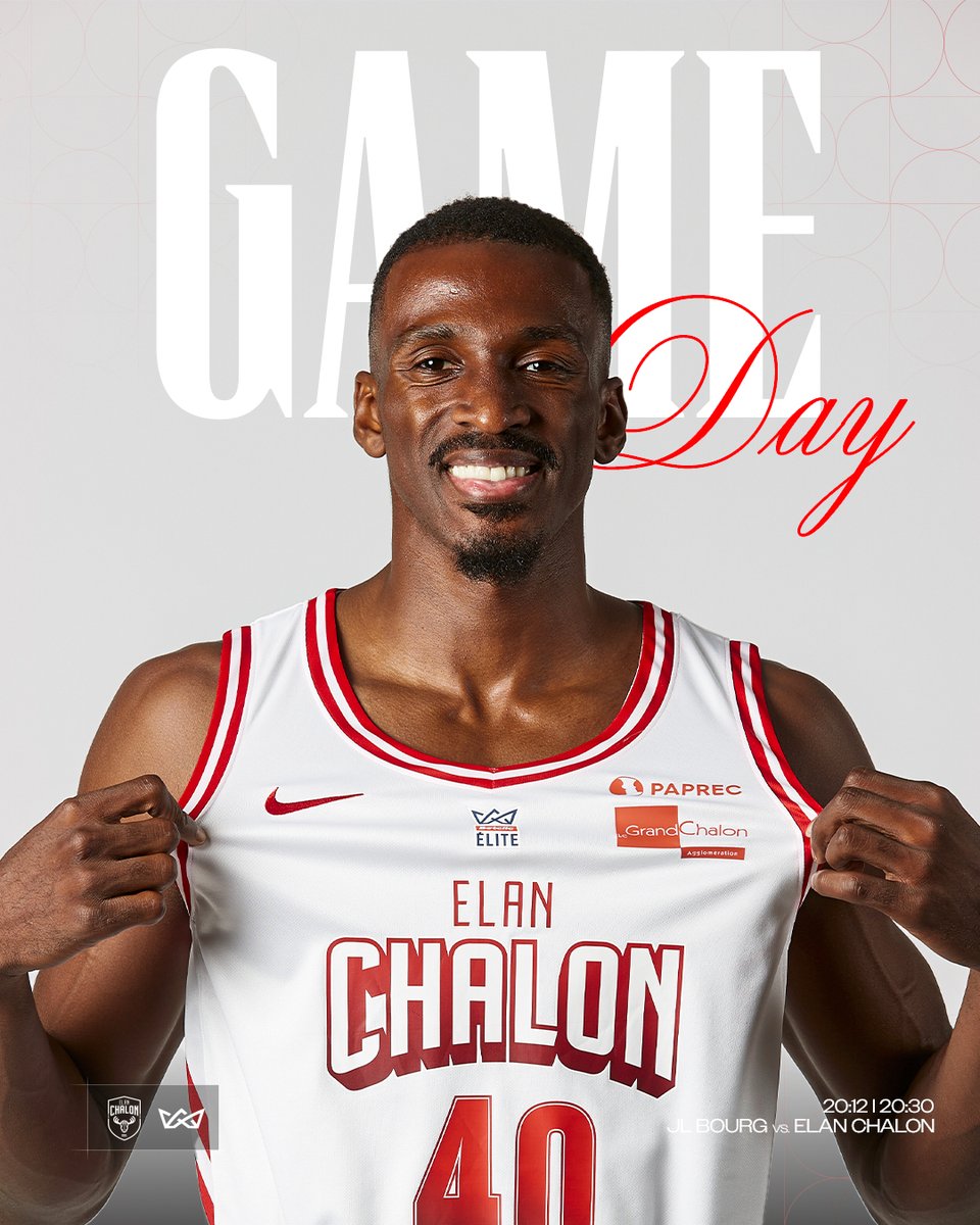 12ème journée de Betclic Elite ce soir ⚔️

🆚 <a href="/JLBourgBasket/">JL Bourg Basket</a> 
⏰ 20h30
🏟️ Ekinox
📺 <a href="/DAZN_FR/">DAZN France</a>   
🍻 À retrouver au SPOT et au 1055

#RougeEtBlanc