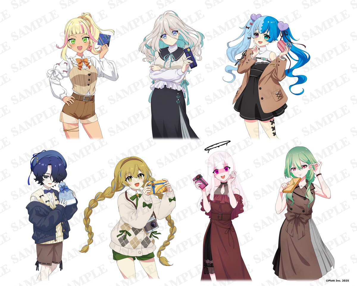 work】 「全力回避フラグちゃん！」コンビニプリントブロマイドの