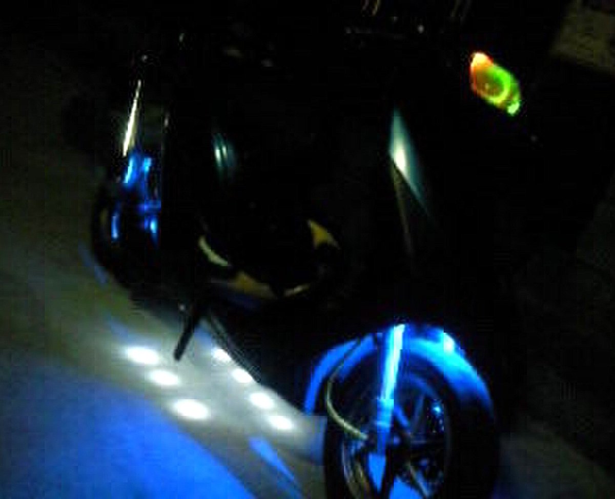 俺の原チャカスタム AF34のZX仕様 当時はあまり居なかったロンホイに