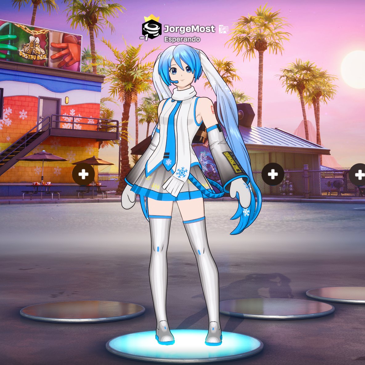 SNOW MIKU INGAME.