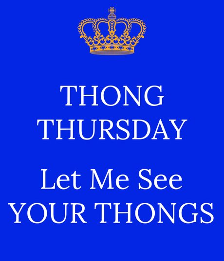 ⚘️Thong Thursday Thread⚘️

💥Adults only💥

💋Post those thongs💋

♻️Retweet and follow please♻️