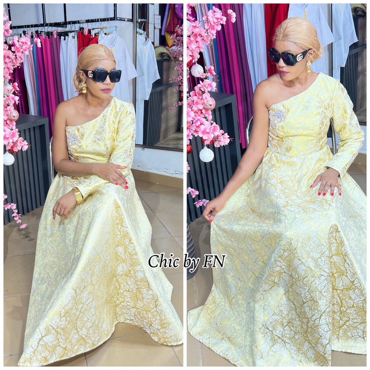 chic_by_fn's tweet photo. Robe Thé d’or 💛🤍
Une allure raffinée, un charme assuré.
☎️ +237 657 851 244
📍Nous sommes situés dans la ville de Yaoundé au niveau de Nsam escale juste en face de la Sonel
livraisons partout au Cameroun et à l’extérieur 🚛
#Modechic #FemmeElegante #Tendance https://t.co/gEPSS4m5HH