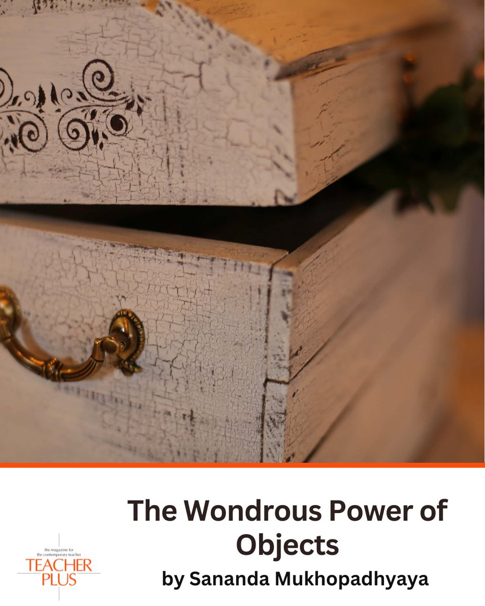 Sananda Mukhopadhyaya shows how everyday objects can transform classrooms into museums of empathy and meaning, turning learning into lived experience.

Read here: teacherplus.org/2025/2025/dece…

#TeacherPlus #MuseumInTheClassroom
