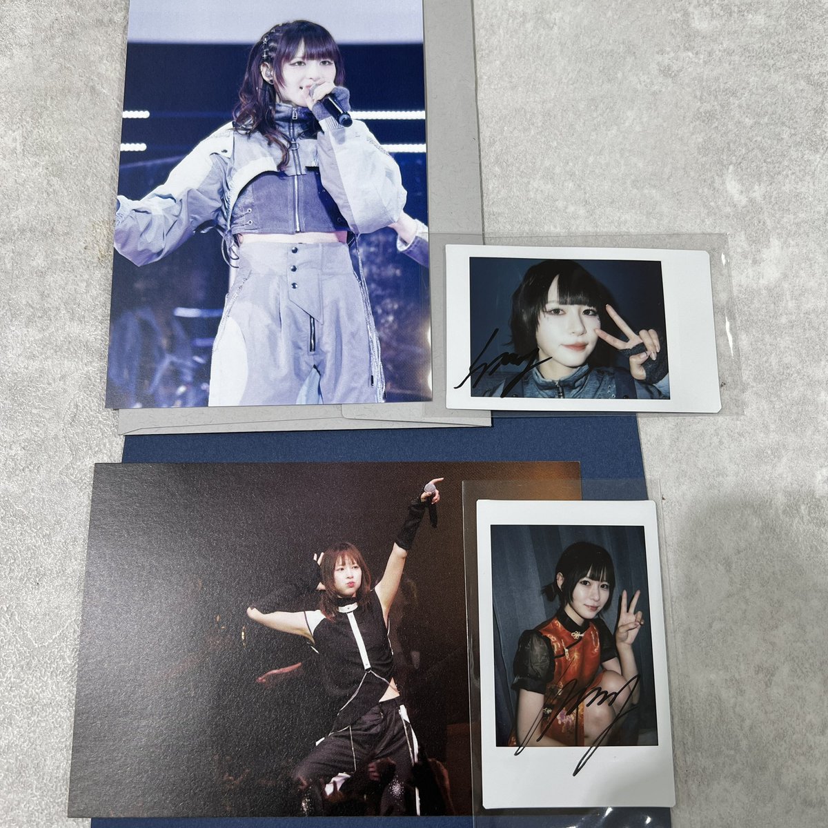 サイン入りポラロイドと写真セット　有馬エミリ　passcode チェキ到😍🙌🏽 #PassCode #有馬えみり