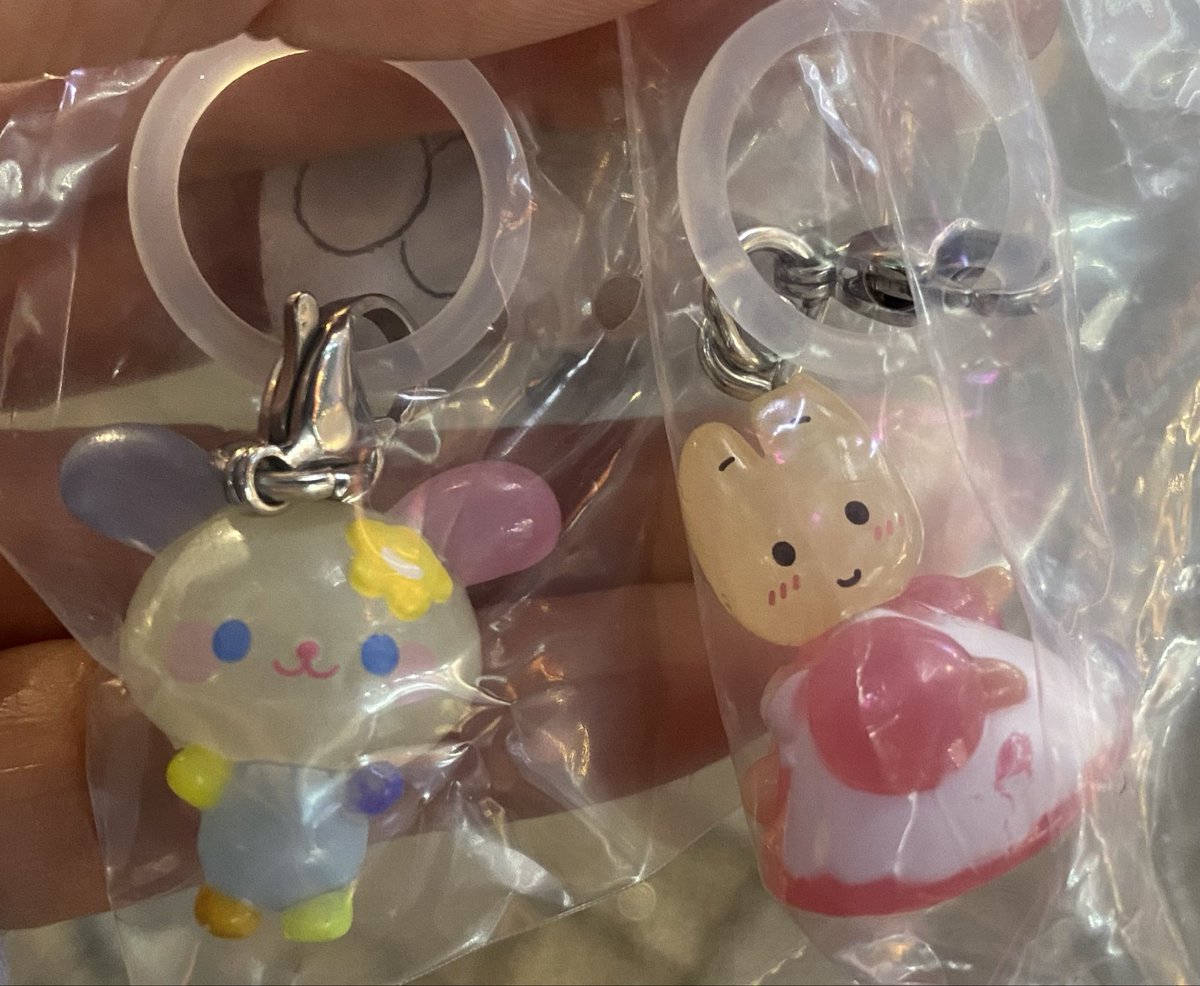 torin217's tweet photo. @haruharu26bts 初めまして検索より失礼いたします。ウサハナ所持しているのですが、クロミとの交換は可能でしょうか。出先のためIDなしでのお写真となります。ご検討お願いいたします。 https://t.co/Evi7uKy8V6