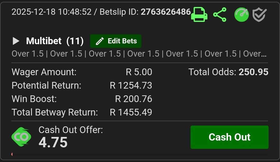 Mctbets8's tweet photo. Home/Away Over 1.5 Goals 🚉🍏

Kick Off : 10pm 

Odds : 300

BW2A6F939F https://t.co/yBvJdRfIcs