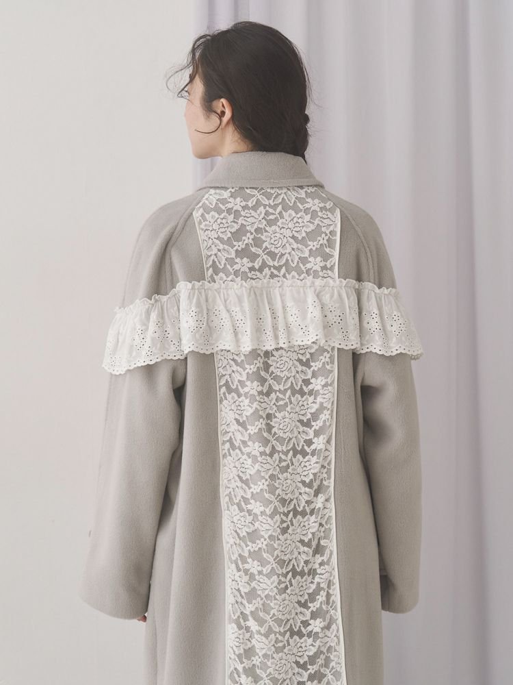 ⏔⏔ レースデコラティブコート ⏔⏔ 後ろ姿までしっかり可愛いレース