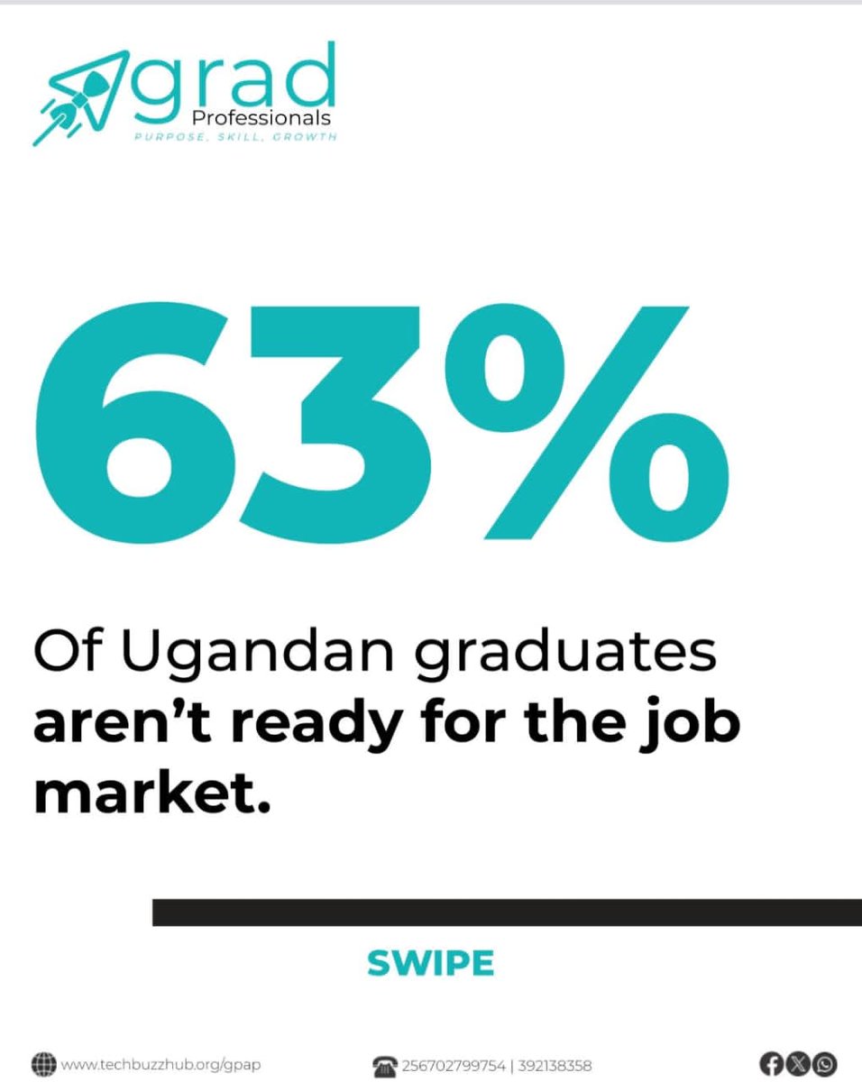 kizi74479's tweet image. 87.5% of graduates struggle — not because jobs don’t exist, but because many aren’t job-ready.

Don’t graduate then struggle.
Get ready to win with GPAP. 🚀

Apply: bit.ly/GPAProgram
More info: bit.ly/gpapchannel

#GPAP #CareerGrowth #WorkReadiness