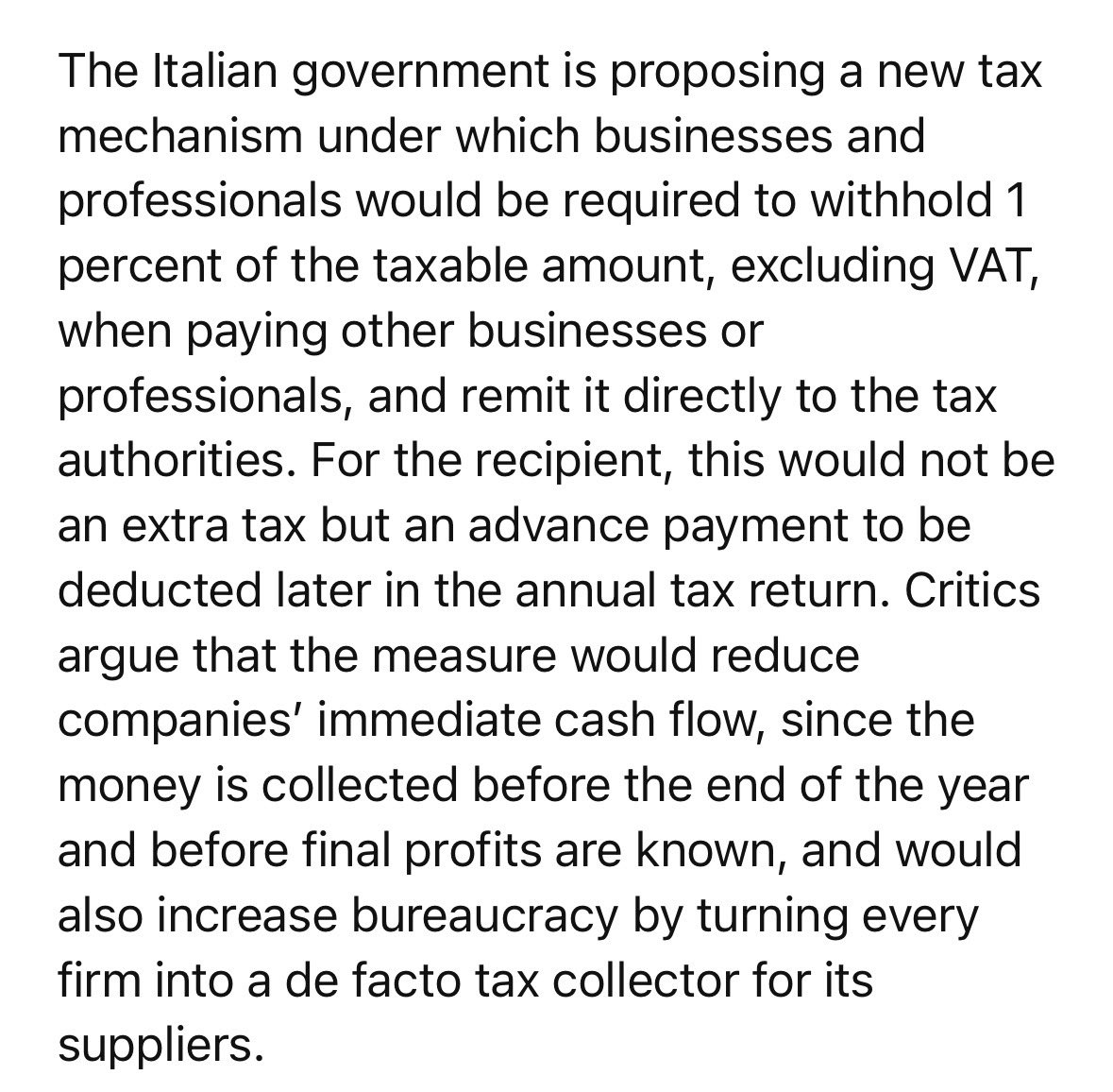 DellAnnaLuca's tweet image. Don’t say Europe can’t innovate.

It can invent tax mechanisms never seen before.