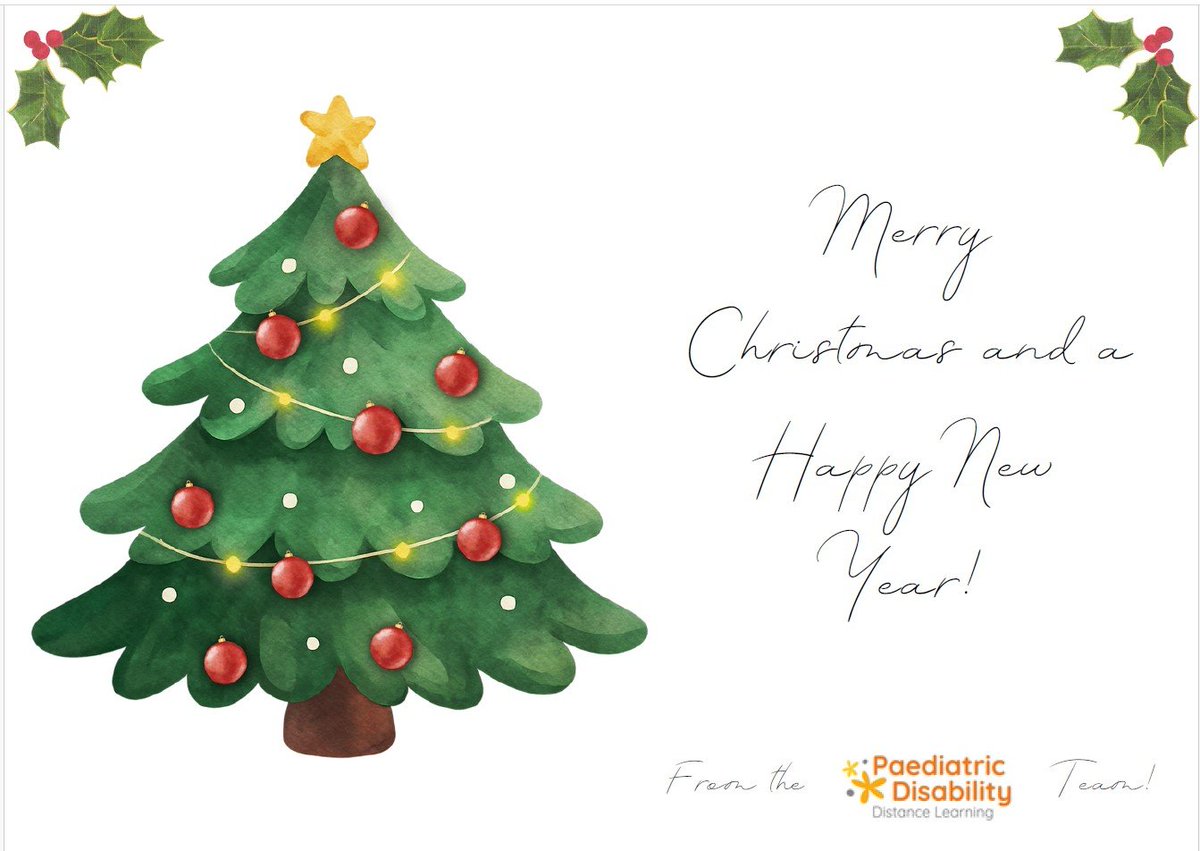 PaedDis_DLC's tweet photo. 🎅 Merry Christmas and a Happy New Year from the PDDLC Team! 🎄
#MerryChristmas #PDDLC #HappyNewYear https://t.co/e55oTarEnj