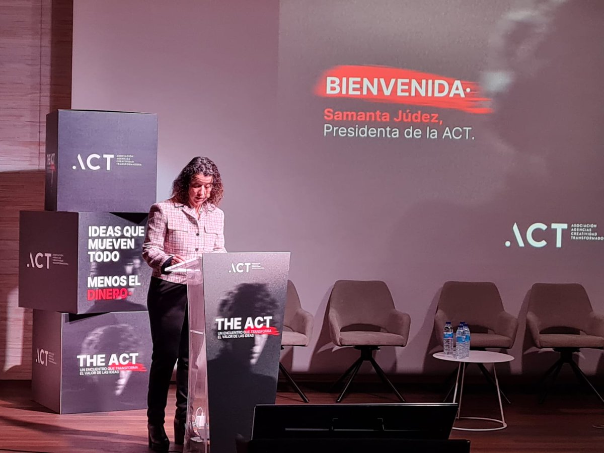 "Si la #creatividad genera valor a las #marcas, tenemos que luchar por que se remunere adecuadamente"
 👉Samanta Júdez, Presidenta de la ACT 

Hoy en The ACT de <a href="/AcreatividadT/">Asociación de Agencias Creatividad Transformadora</a>: un encuentro para hablar de la remuneración 💰