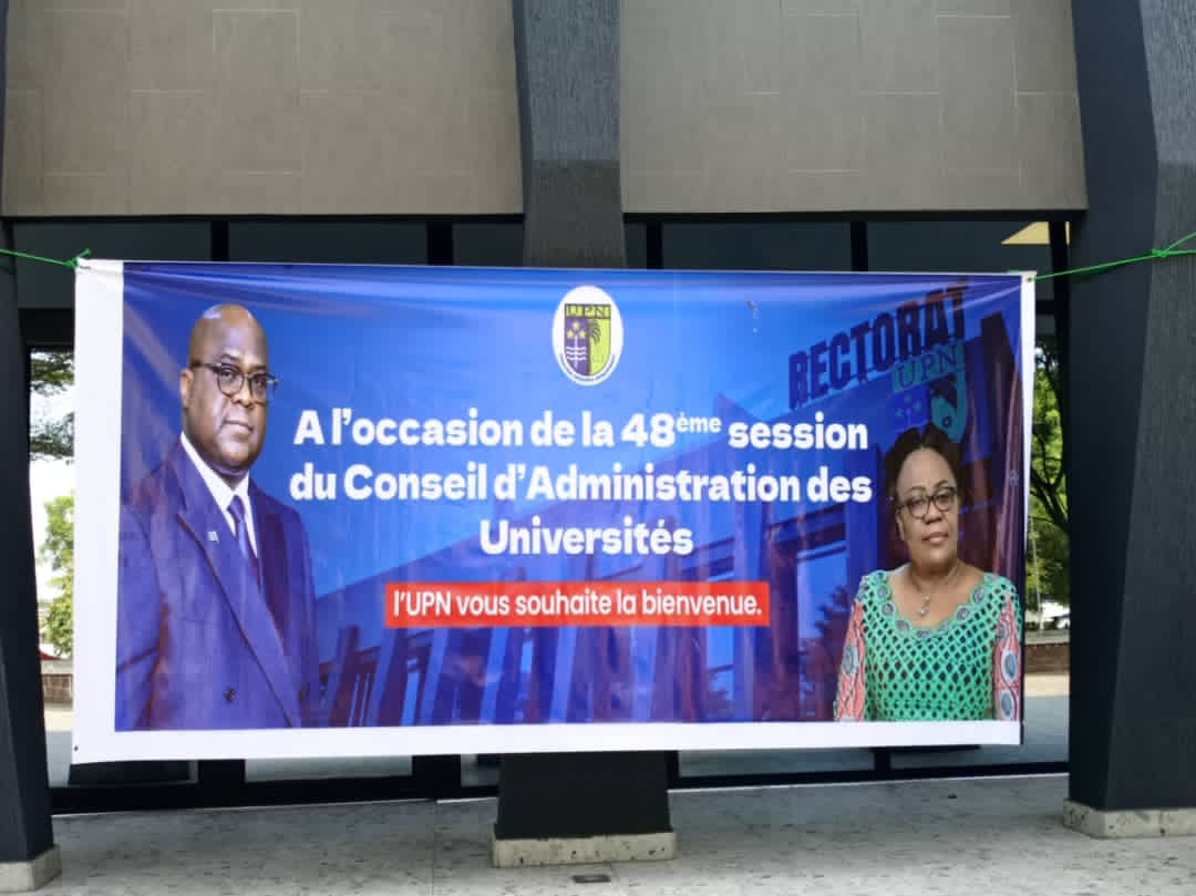 acprdcongo's tweet image. #RDC : ouverture, jeudi, à l'Université pédagogique nationale (#UPN), à Kinshasa, capitale de la République démocratique du Congo, de la 48éme session du Conseil d'administration des universités.

"Cet événement important va rassembler plusieurs recteurs des Universités provenant