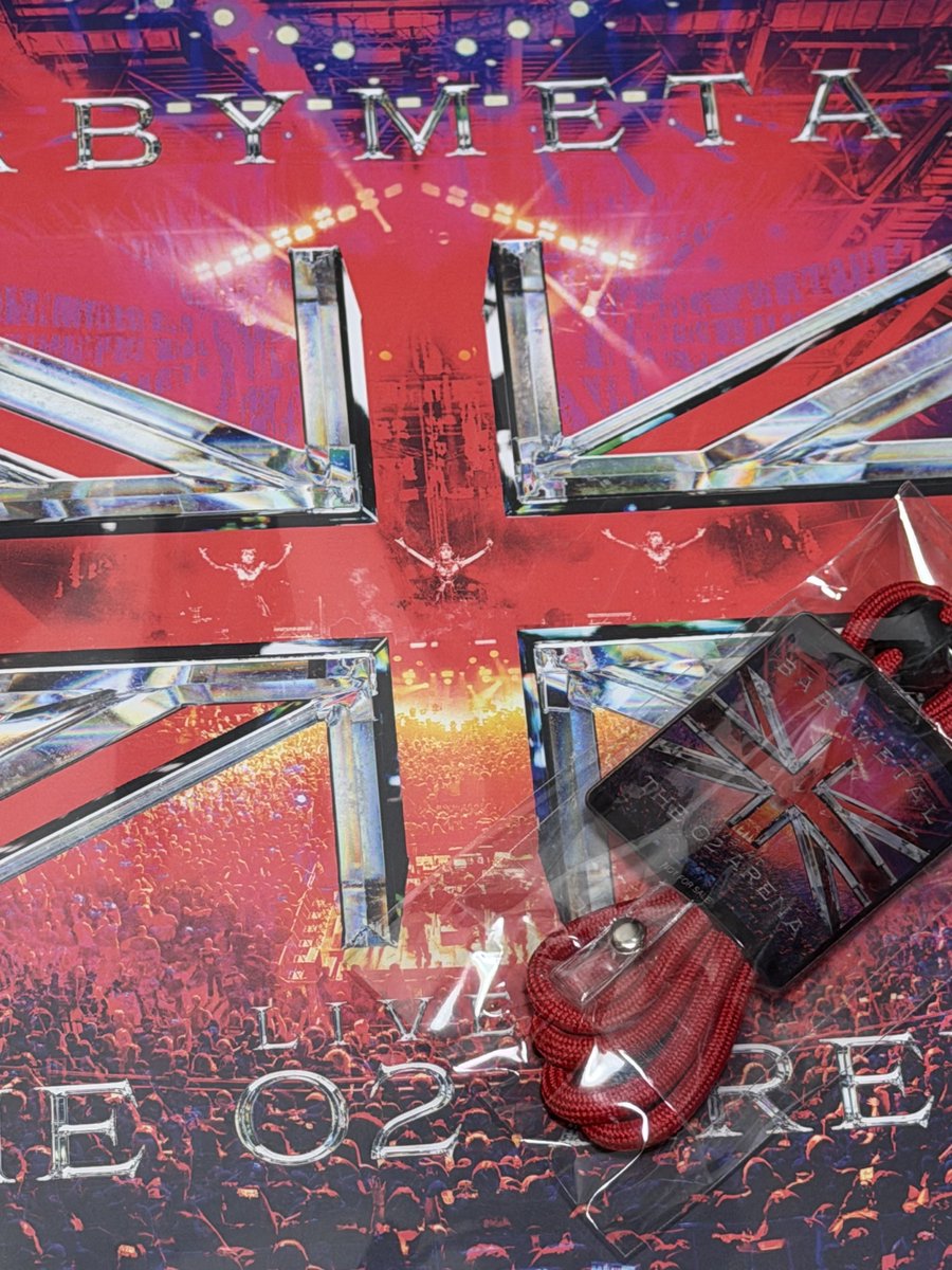 YURIAYAmetal's tweet image. お疲れ様です✨来ましたー✨
 #BABYMETAL  #THEO2ARENA