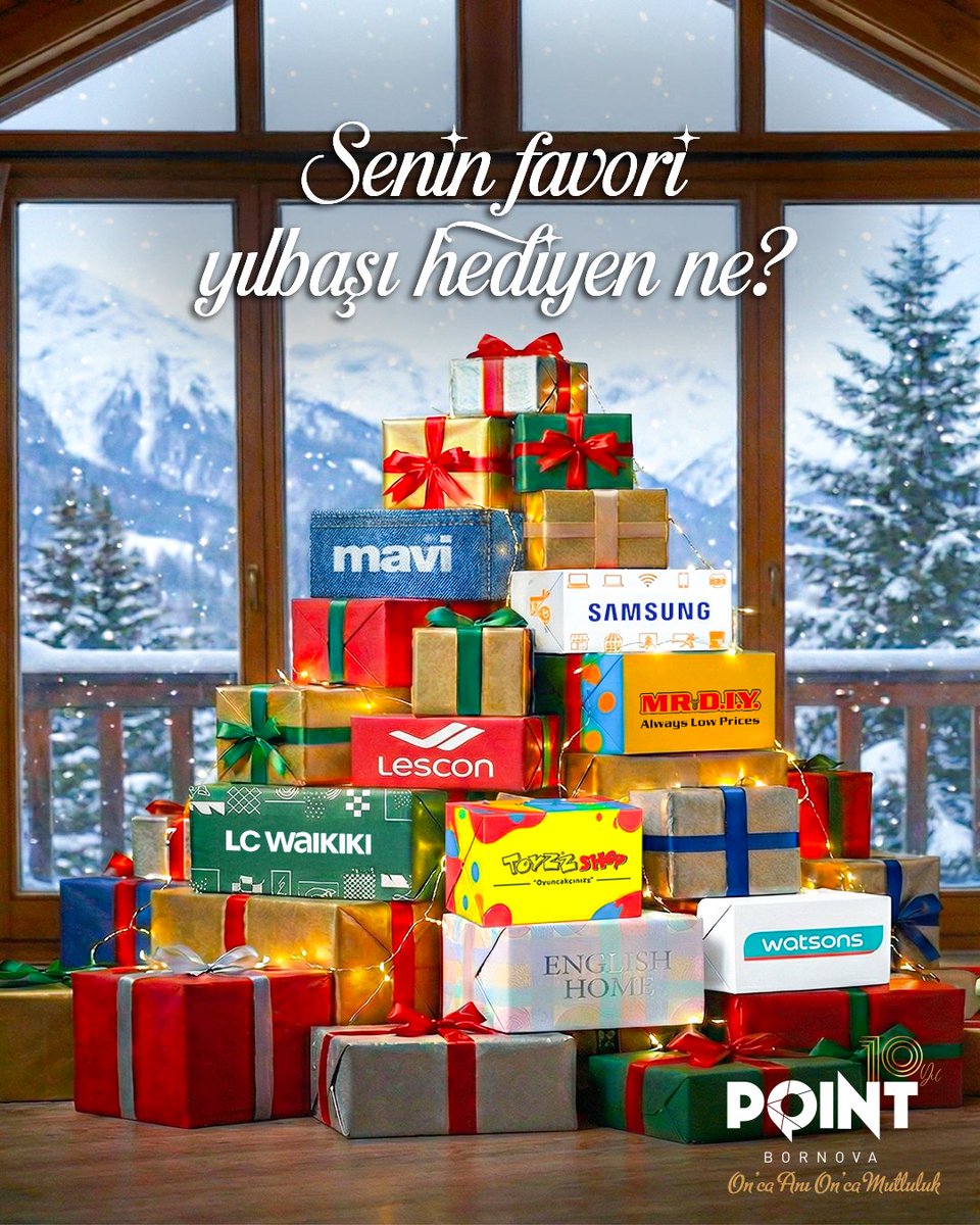 Senin favori yılbaşı hediyen ne?

#PointBornova 

What's your favorite Christmas present?