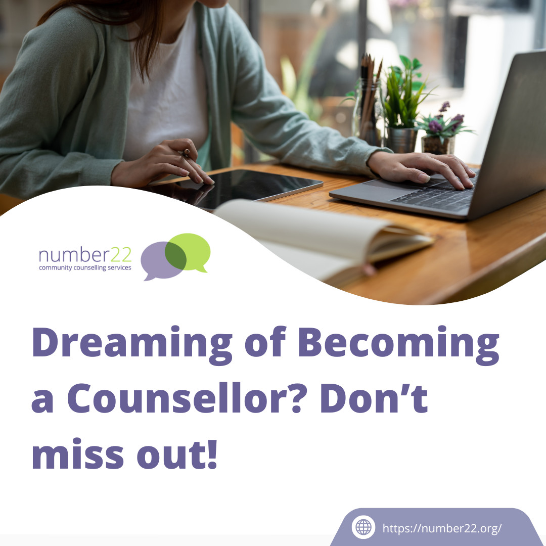 🚨 Want to start your counselling career in January? Act now and don't miss out.

If counselling has been on your mind, now is the time to act.

👉 Secure your place today: number22.org