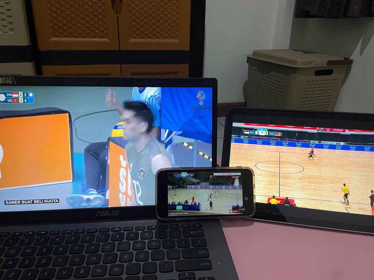 3 Device menyala kabeh