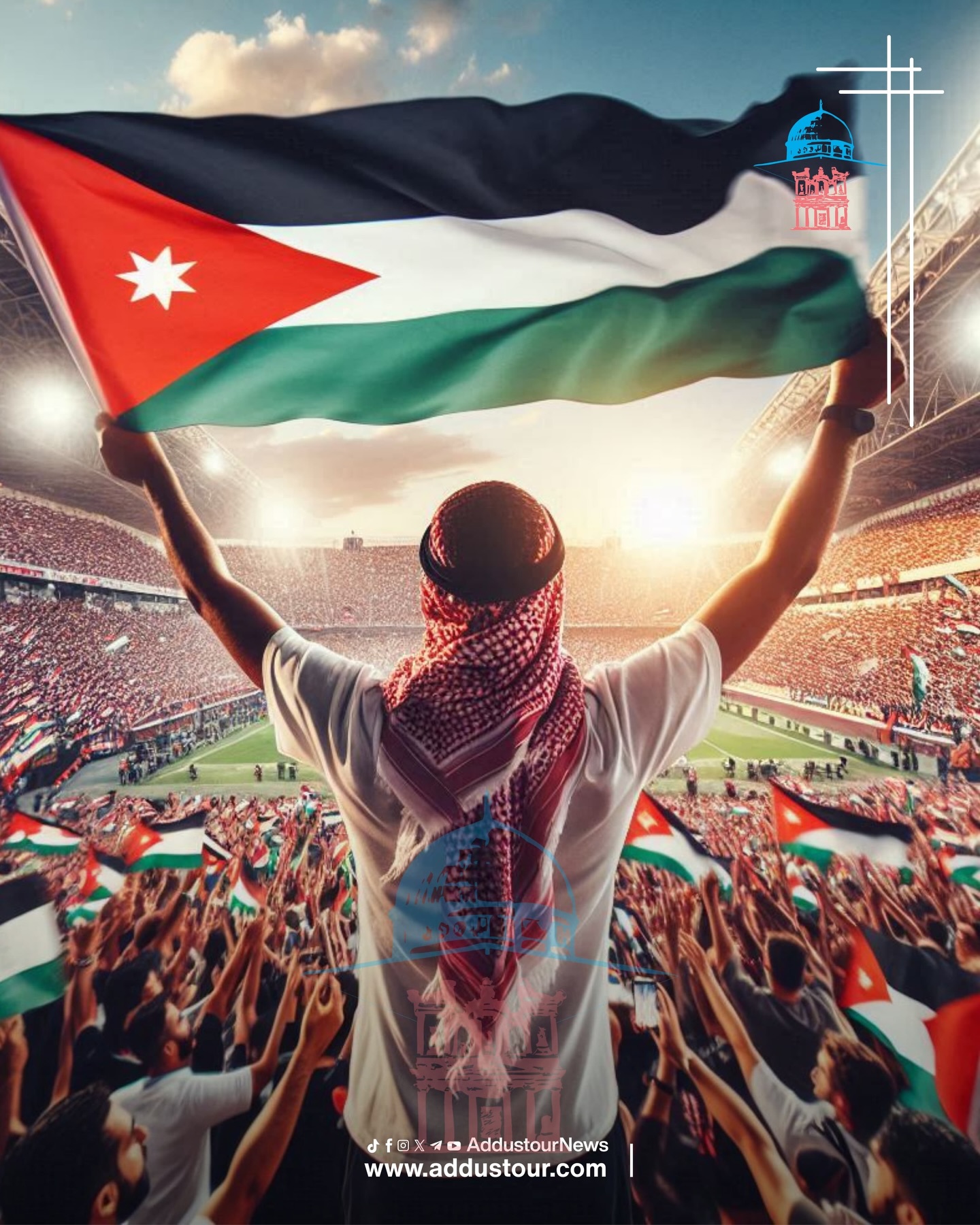 أشاد بأدائهم المتميز.. رئيس الوزراء: ننتظر النشامى بتفاؤل وحماس في نهائي كأس العرب #الأردن 