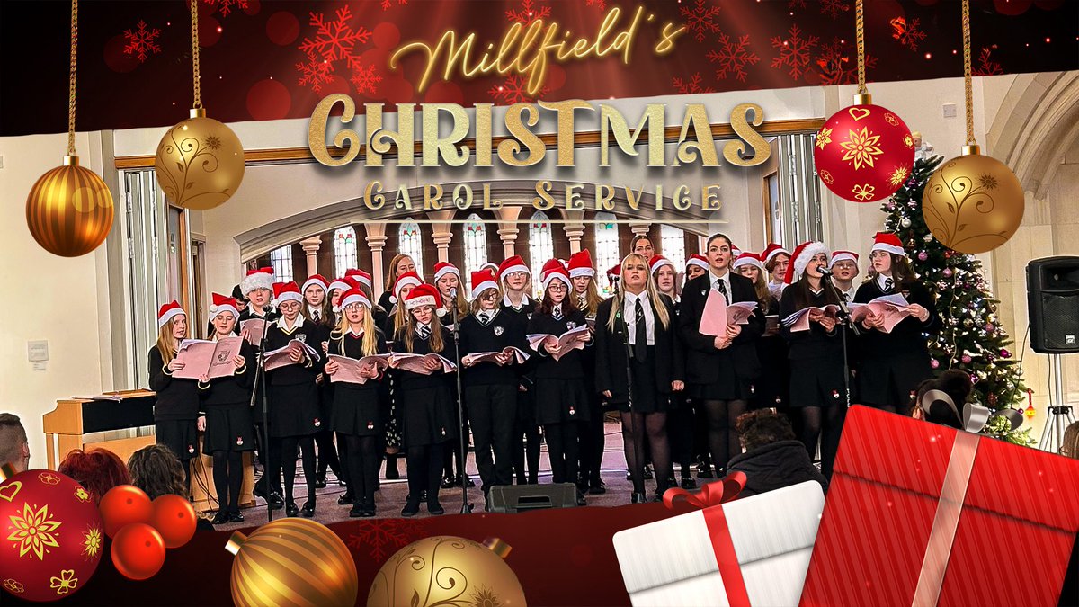 🎶 #ChristmasAtMillield 🎄 The Millfield Music department brought the Christmas spirit with the annual Carol concert. ⭐️ Incredible soloists, musicians and fantastic choir delivered a festive message. Well done to all involved 🎄 <a href="/Millfieldhighsc/">Millfield Science and Performing Arts College</a>
